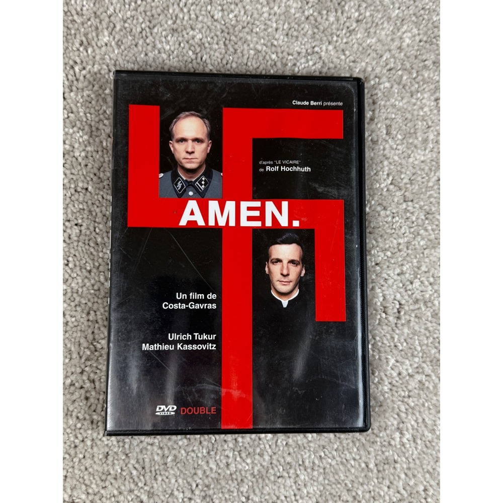 Amen. Region 2DVD Costa Gavras Ulrich Tukur Mathieu Kassovitz (Not tested)